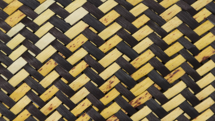 Weaving of a kete